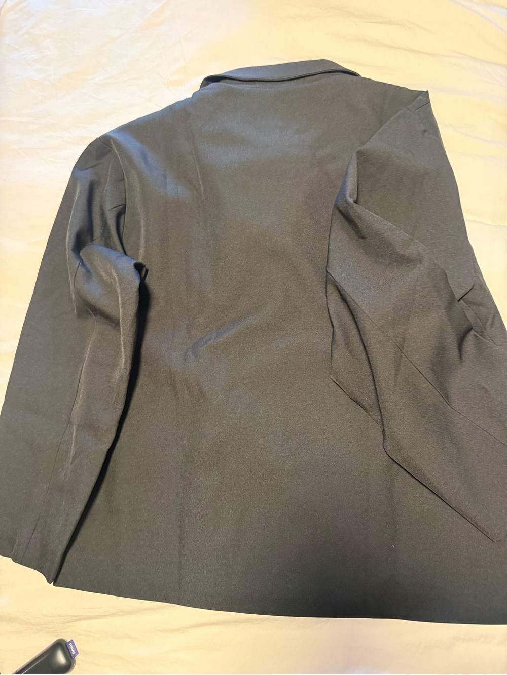 Loewe Black Lightweight Shirt Jacket with Leather Pocket large - Picture 5 of 5